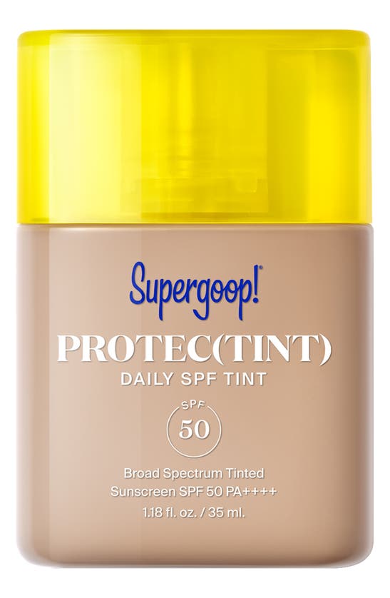 Shop Supergoop !® Protec(tint) Daily Spf Tint Spf 50 In 24n