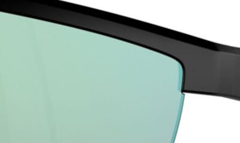Scuderia Ferrari 140mm Shield Sunglasses In Matte Black