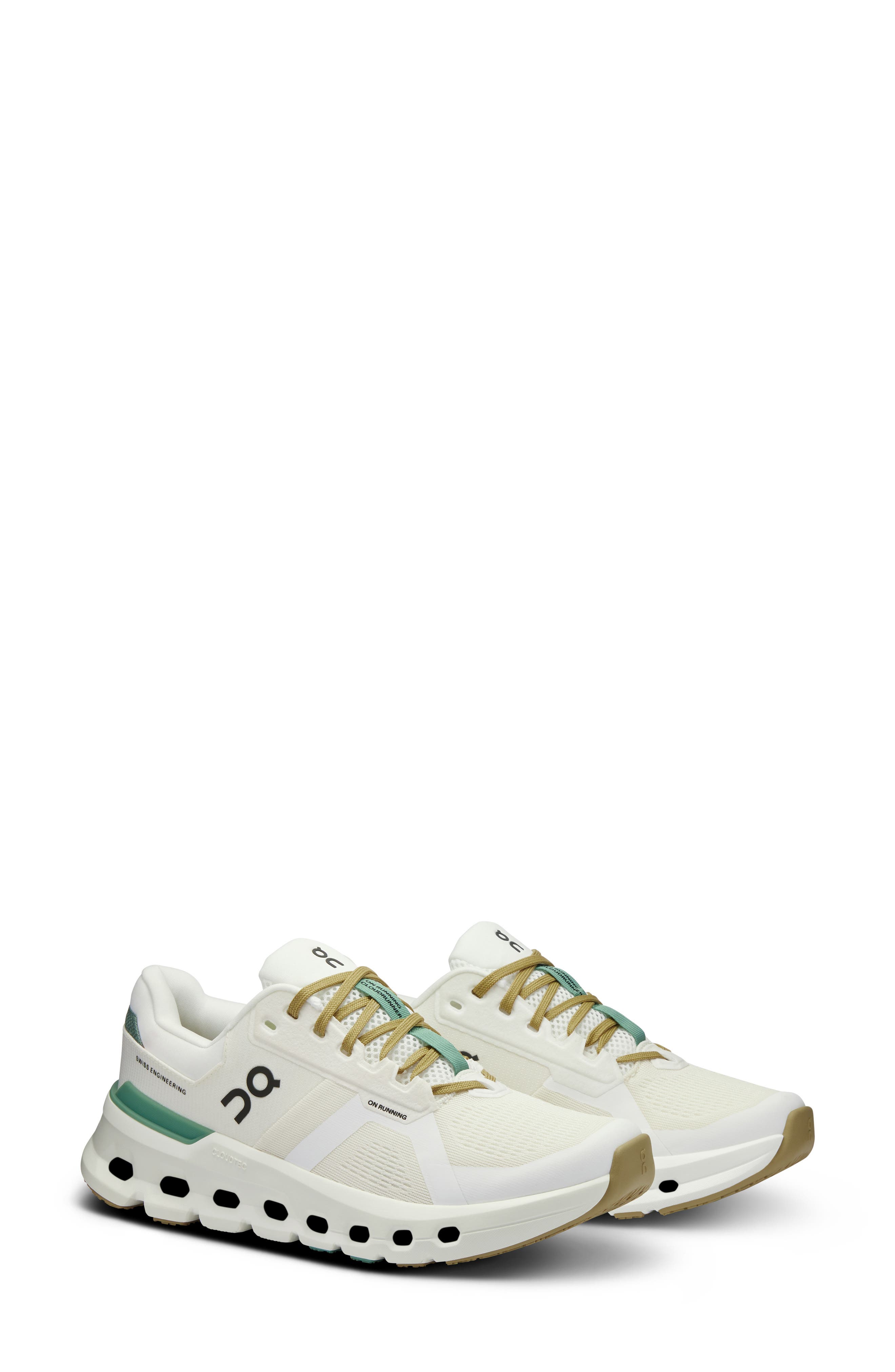 On Cloudrunner 2 Sneaker In Undyed/green
