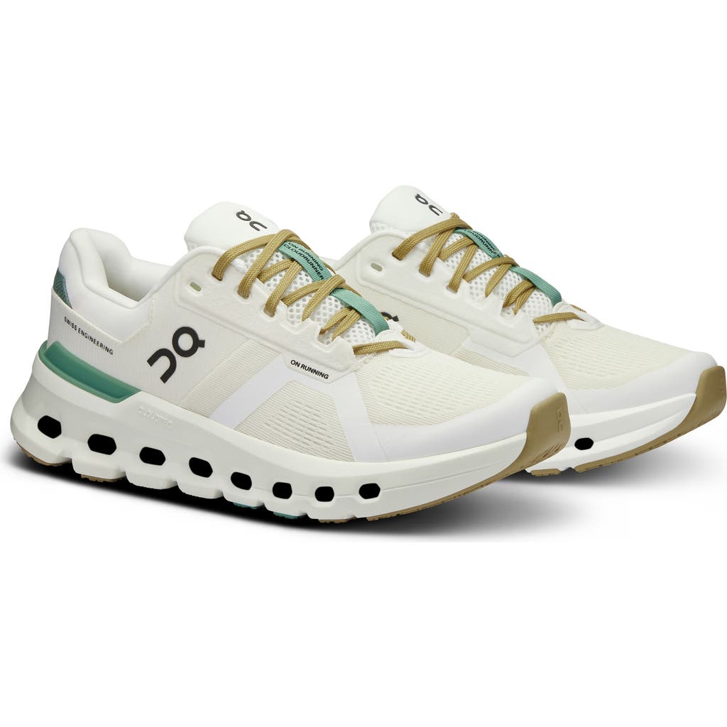 On Cloudrunner 2 Sneaker In Undyed/green