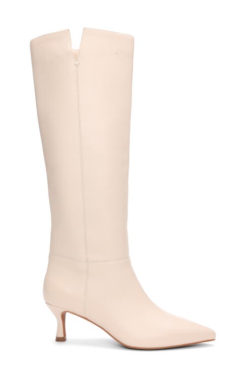 Sanctuary Phoenix Knee High Boot In Milk
