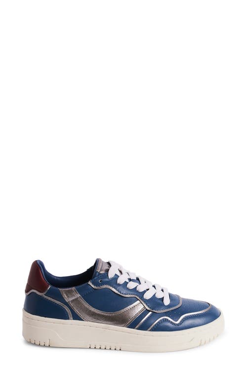 Free People Retro Thirty Love Sneaker In Blue Combo