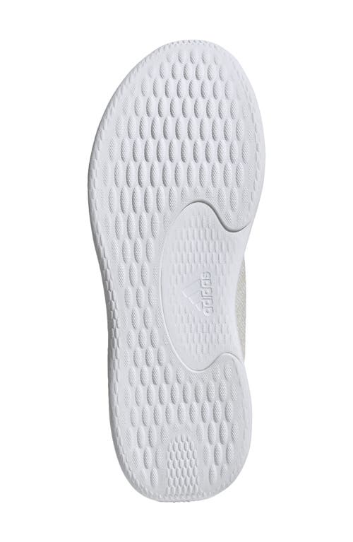 Adidas Originals Adidas Cloadfoam Pure Running Shoe In White/gold Met./white