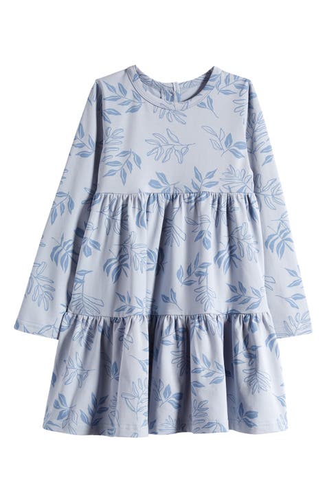 Kids' Arcadia Tiered Long Sleeve Dress (Toddler & Little Kid)