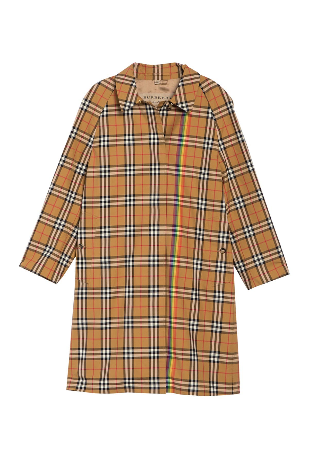 burberry rainbow trench