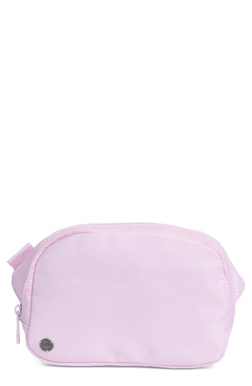 Zella Convertible Belt Bag In Purple