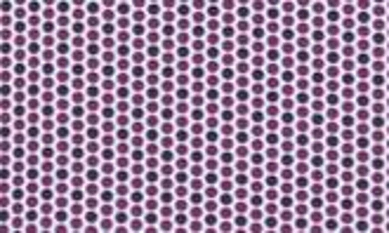 Bugatchi Micro Dot Stretch Cotton Polo In Plum