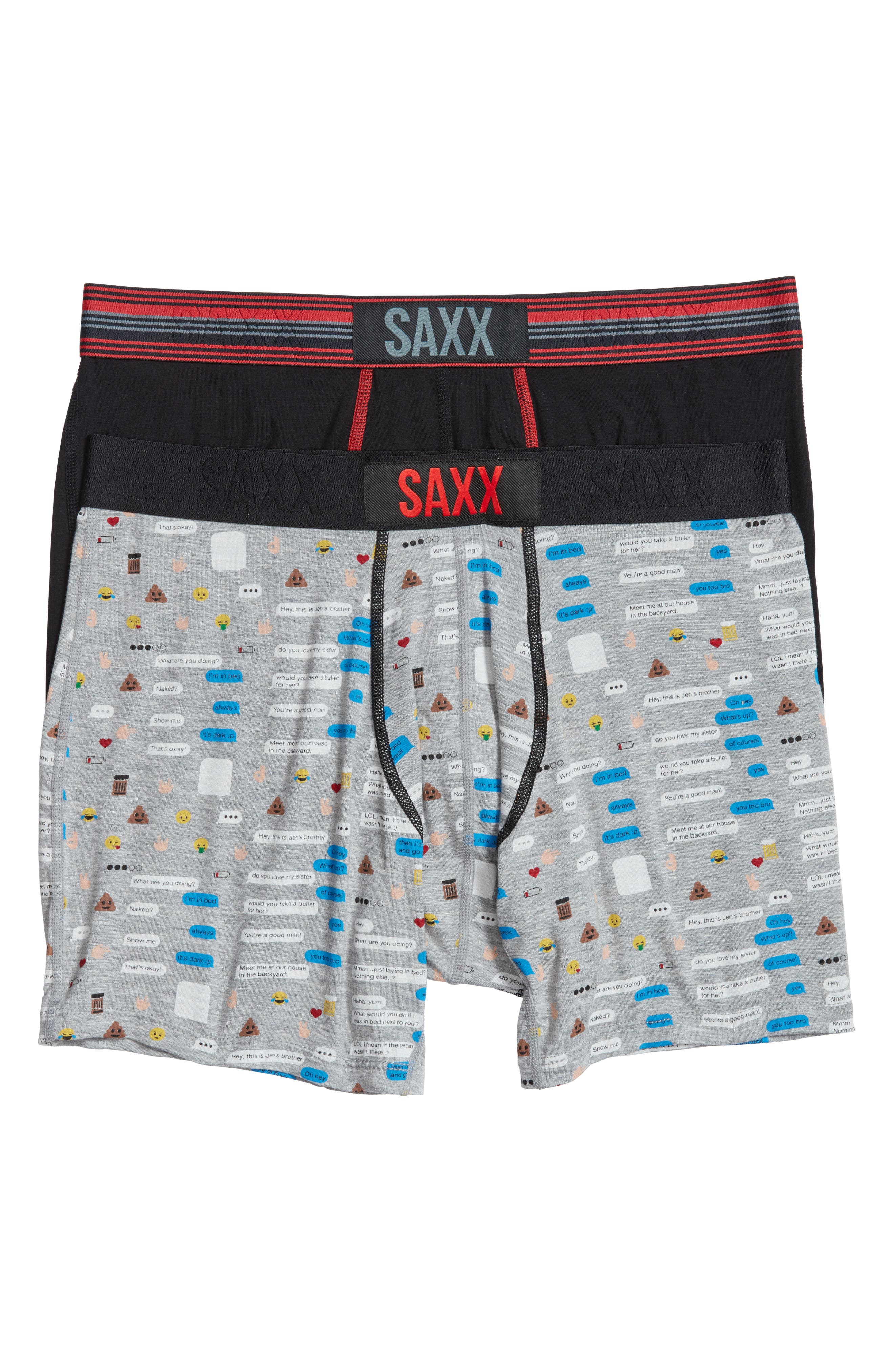 SAXX 2Pack Vibe Stretch Boxer Briefs Nordstrom