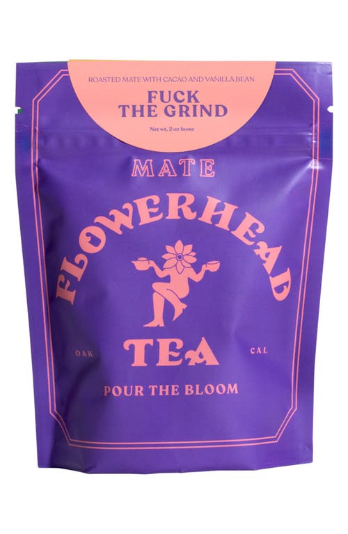 Flowerhead Tea F**k the Grind Mate Tea in Purple