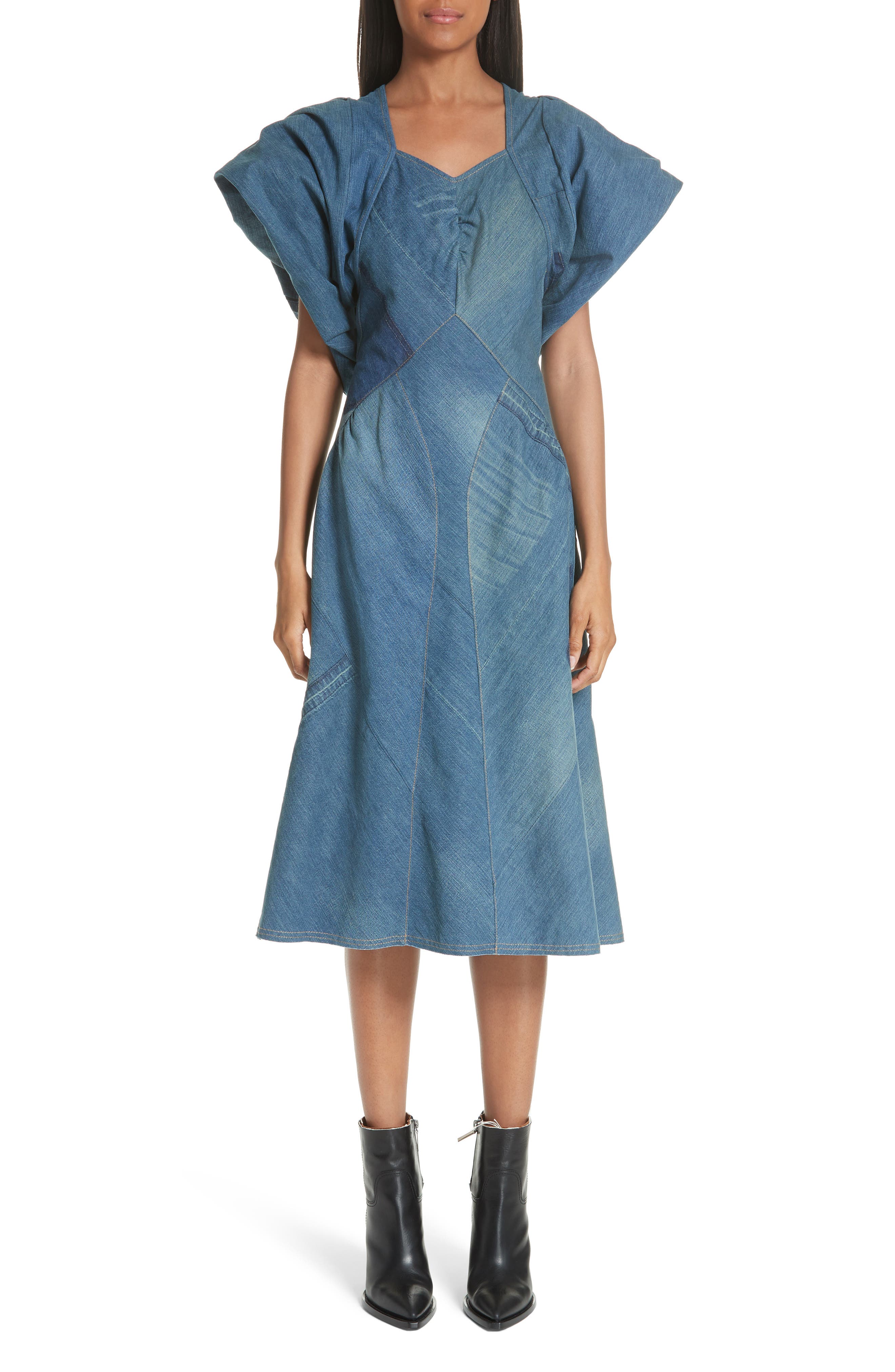 junya watanabe denim dress