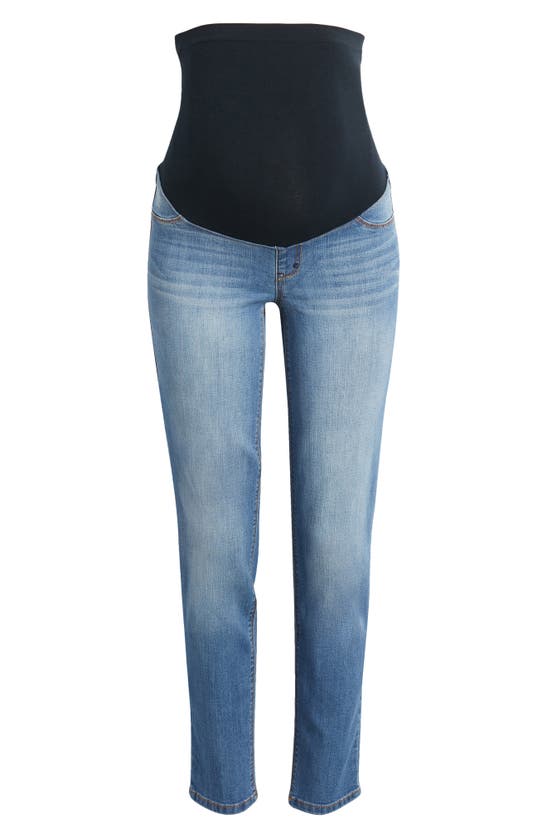 1822 Denim Straight Leg Maternity Jeans In Miles