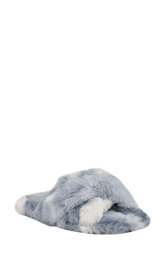NINE WEST COZY FAUX FUR SLIPPER,WNCOZY2