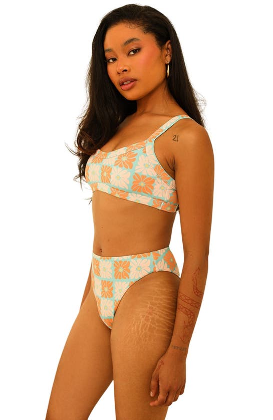 Dippin Daisys Kelly Bandeau Bikini Top In Daisy Dukes