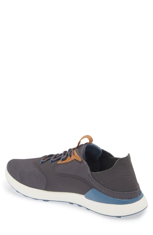 Shop Olukai Kā‘anapali Golf Shoe In Pavement/vintage Blue