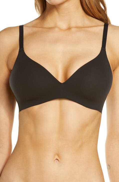  Wacoal Lisse WE145002 W Underwired Average Wire Bra Black BLK  36B CS : Clothing, Shoes & Jewelry