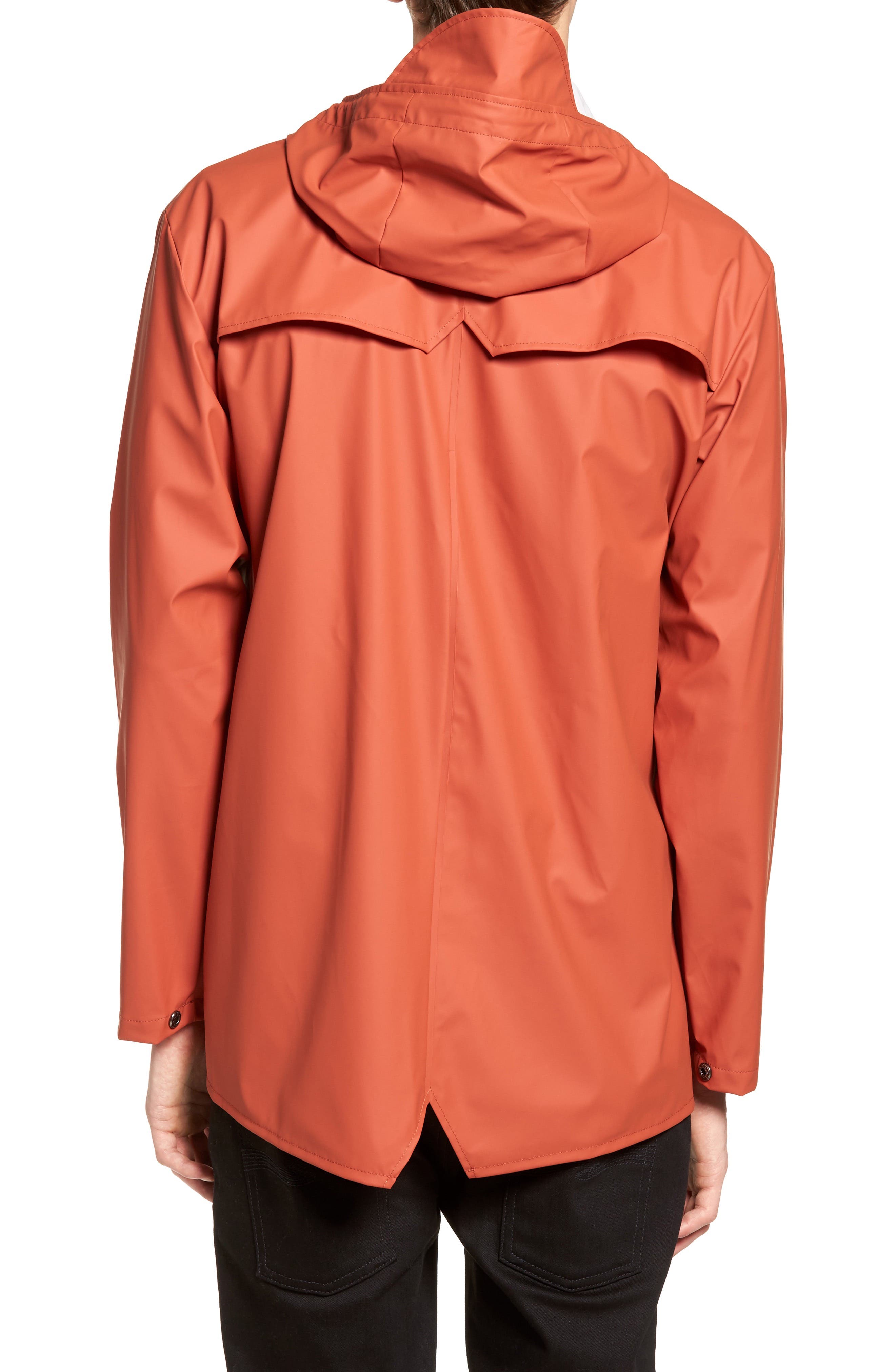 Rains Waterproof Hooded Long Jacket Nordstrom Rack