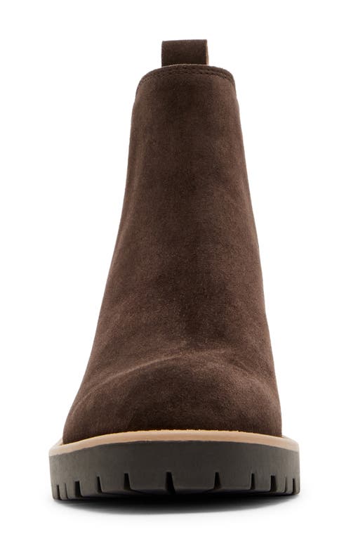 Shop Blondo Mayes Waterproof Chelsea Boot In Java Suede
