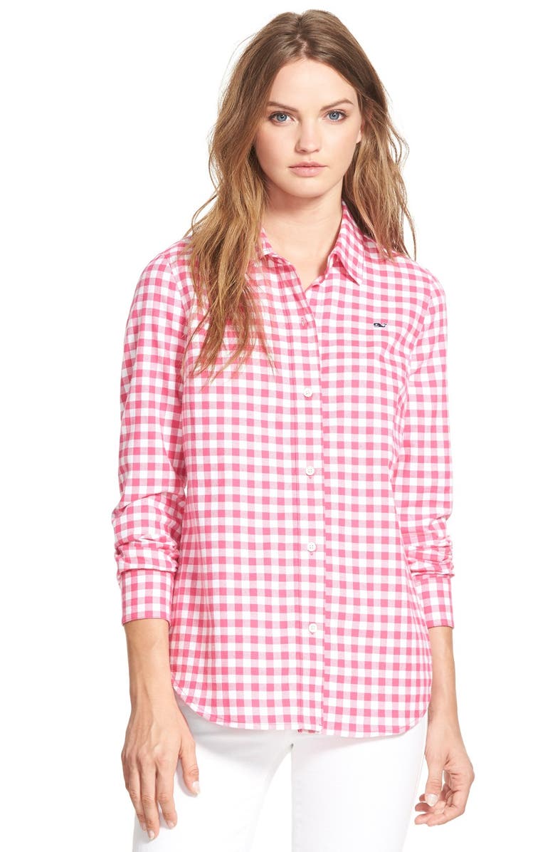 Vineyard Vines Gingham Flannel Shirt Nordstrom