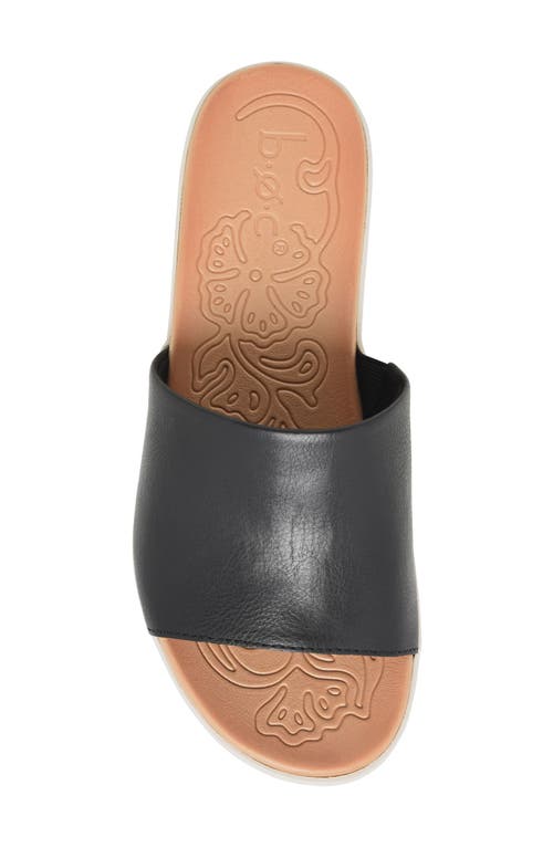 B O C By Børn April Slide Sandal In Black