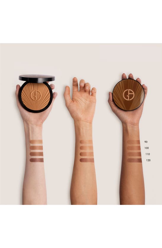 ARMANI COLLEZIONI ARMANI BEAUTY LUMINOUS SILK CREAMY BRONZING POWDER 
