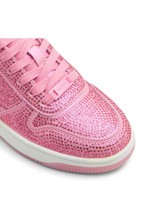 Shop Aldo X Barbie City Sneaker In Smooth Fuchsia