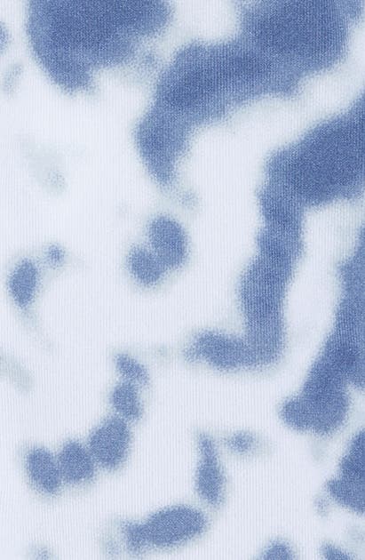 Blue Haze Tie Dye Print