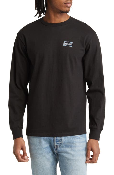 The Blue Cat Lodge - Men's Short Sleeve Graphic T-Shirt - Size Medium