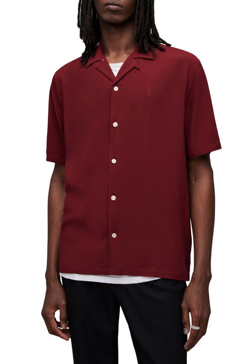 Venice Relaxed Fit Short Sleeve Button-Up Camp Shirt