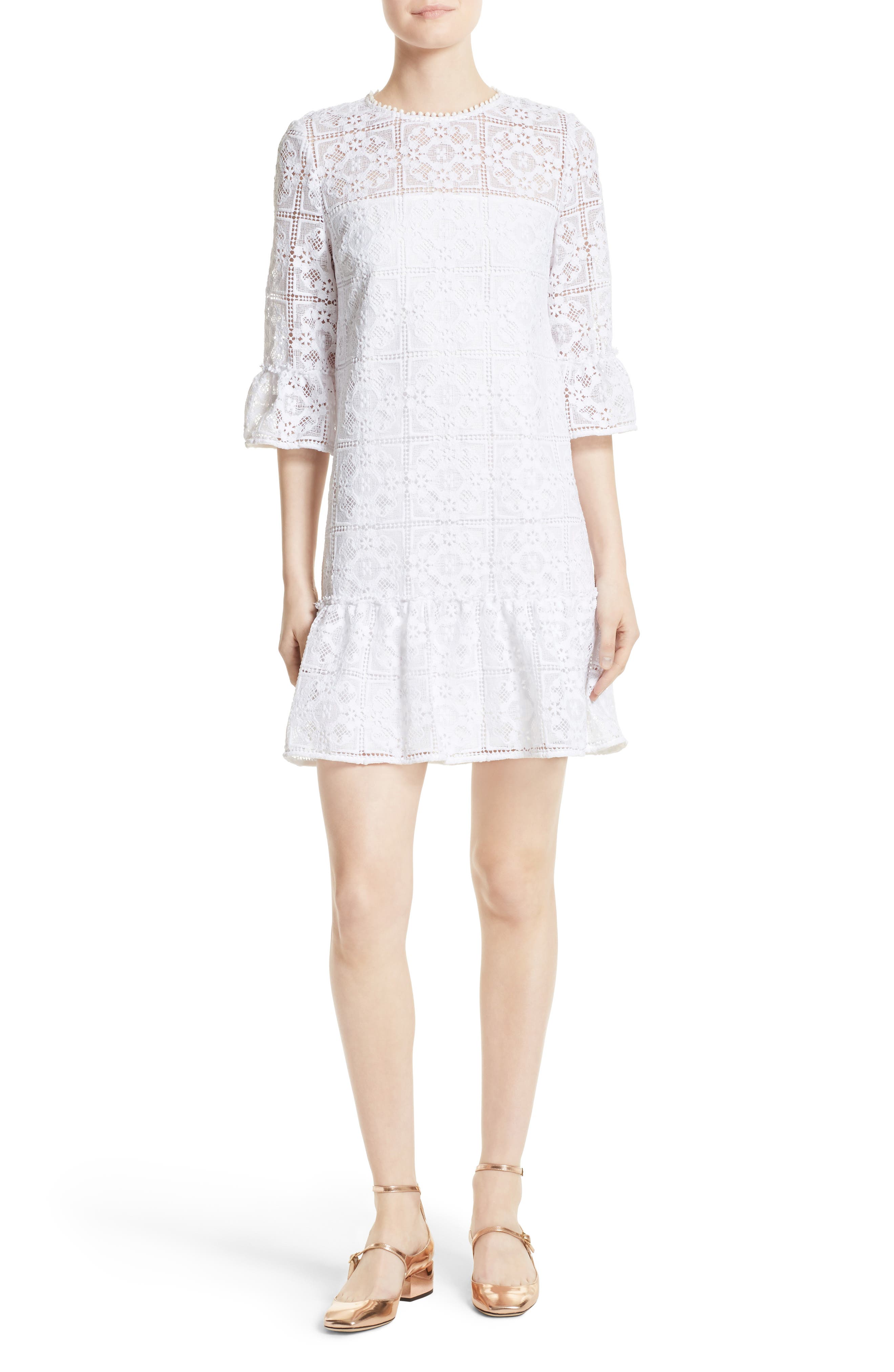 kate spade lace shift dress