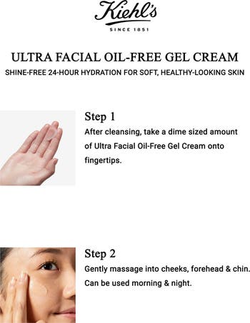 Kiehl's Ultra Facial Oil-Free Gel Cream, 4.2 Ounce