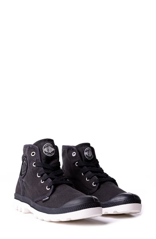 Shop Palladium Pampa Hi Bootie In Black/marshmallow