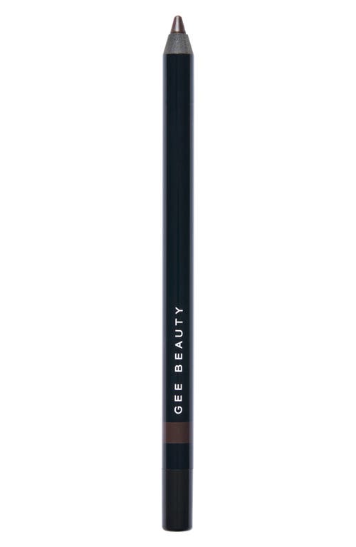 Gee Beauty Smooth Define Eye Pencil In Cocoa Mocha