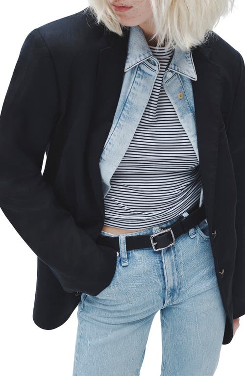 Rag & Bone Harlow Mid-rise Straight Jeans In Betty