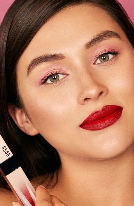 Bossy Cosmetics Power Women Essentials Liquid Lipstick In Faith