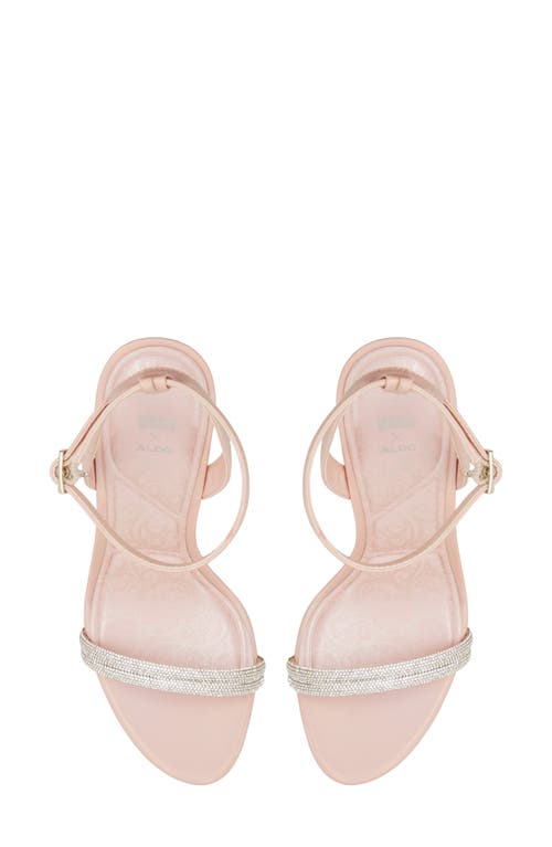 Shop Aldo X Wicked Spellbinding Ankle Strap Sandal In Pink