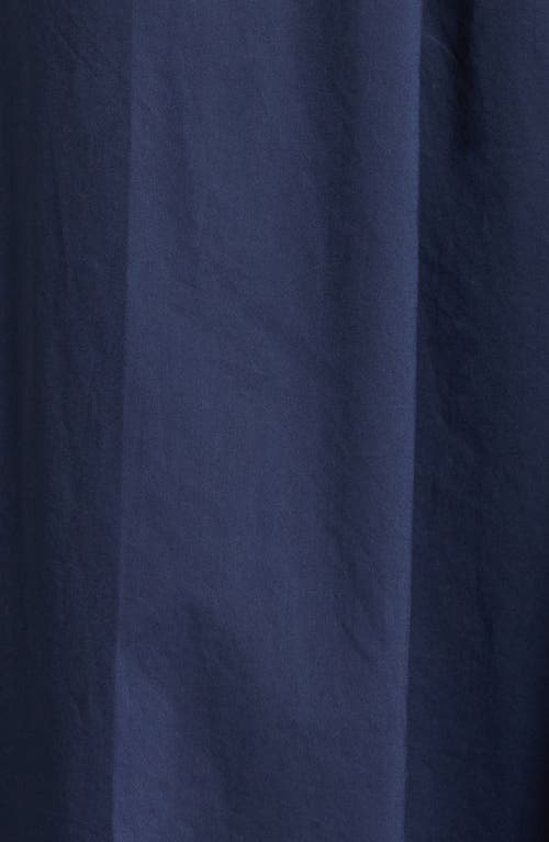 Shop Lunya Cotton Nightgown In Deep Blue