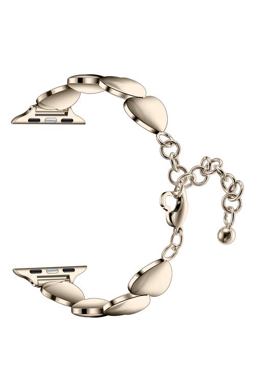 The Posh Tech Lover Heart Bracelet Apple Watch® Watchband In Starburst