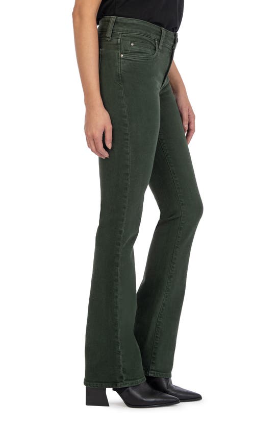 Shop Kut From The Kloth Natalie Bootcut Jeans In Deep Forrest