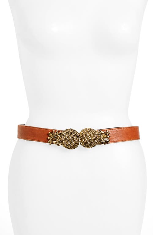 Pina Leather Belt in Brown