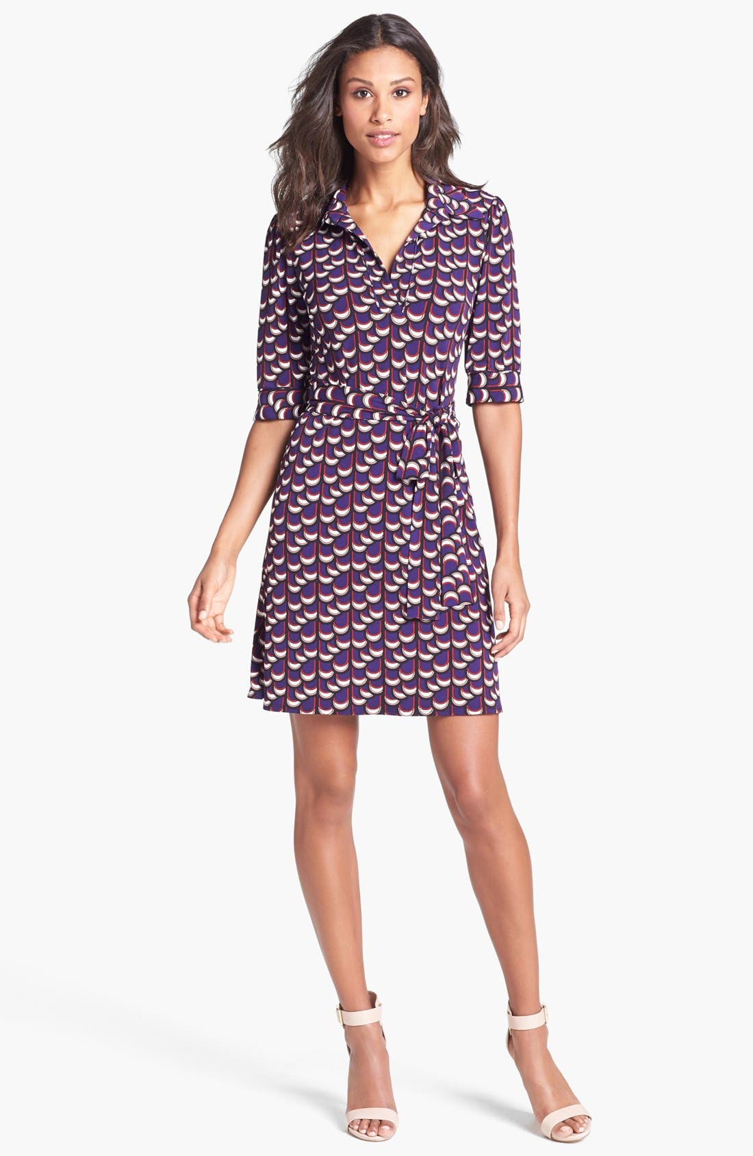 Laundry by Shelli Segal Print Jersey Shirtdress Nordstrom