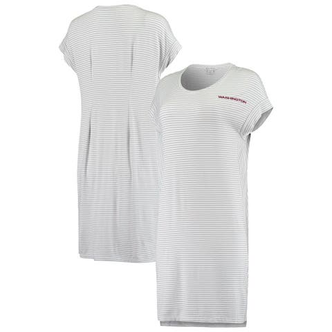 St. Louis Cardinals Lusso Women's Nettie Raglan Half-Sleeve Tri-Blend T- Shirt Dress - White