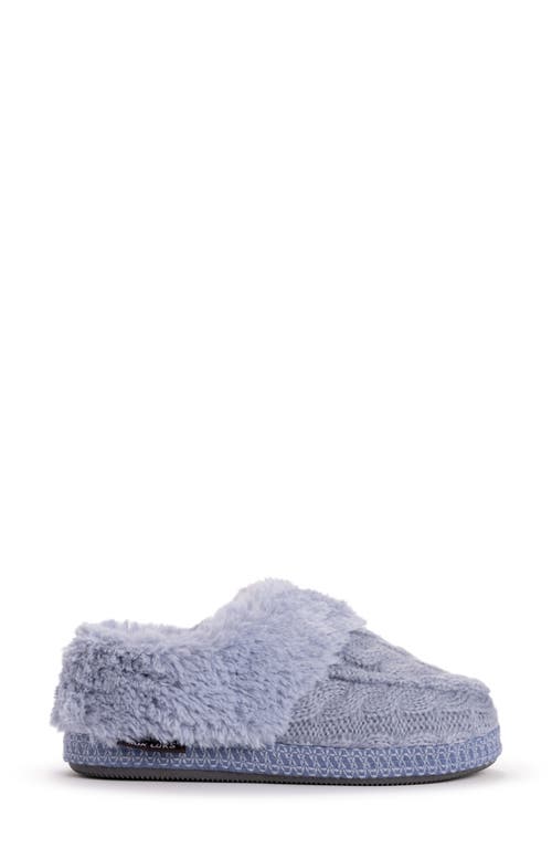 Muk Luks Moselle Faux Shearling Clog Slipper (women)<br /> In Moonstone