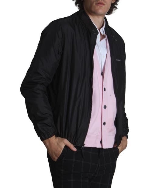 Shop Members Only Windbreaker Packable Jacket In Black