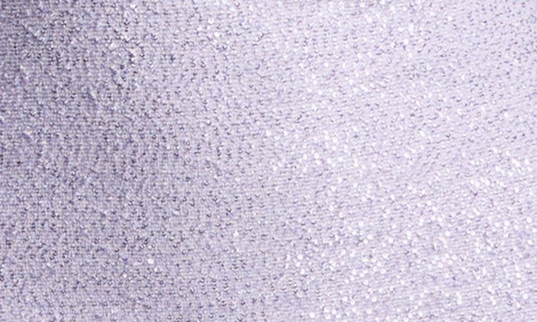 Shop St John St. John Evening Sequin Long Sleeve Stretch Knit Body-con Dress In Dusty Lavender