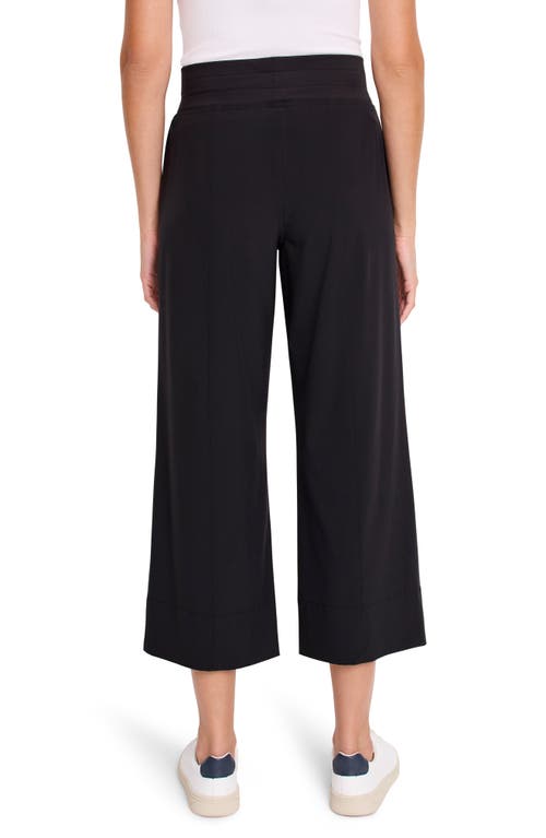 Shop Nz Active By Nic+zoe Tech Stretch Flare Pants In Black Onyx