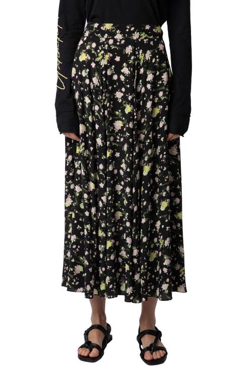 midi skirts print women Nordstrom