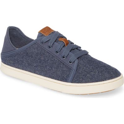 Olukai Pehuea Li Hulu Convertible Sneaker- Blue