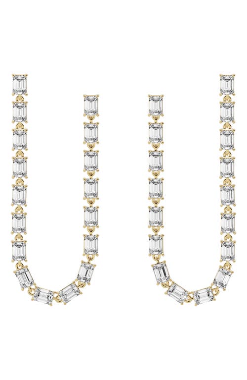 Jennifer Fisher 18K Gold Lab Created Diamond Dangler Drop Earrings - 8.16 ctw in 18K Yellow Gold at Nordstrom