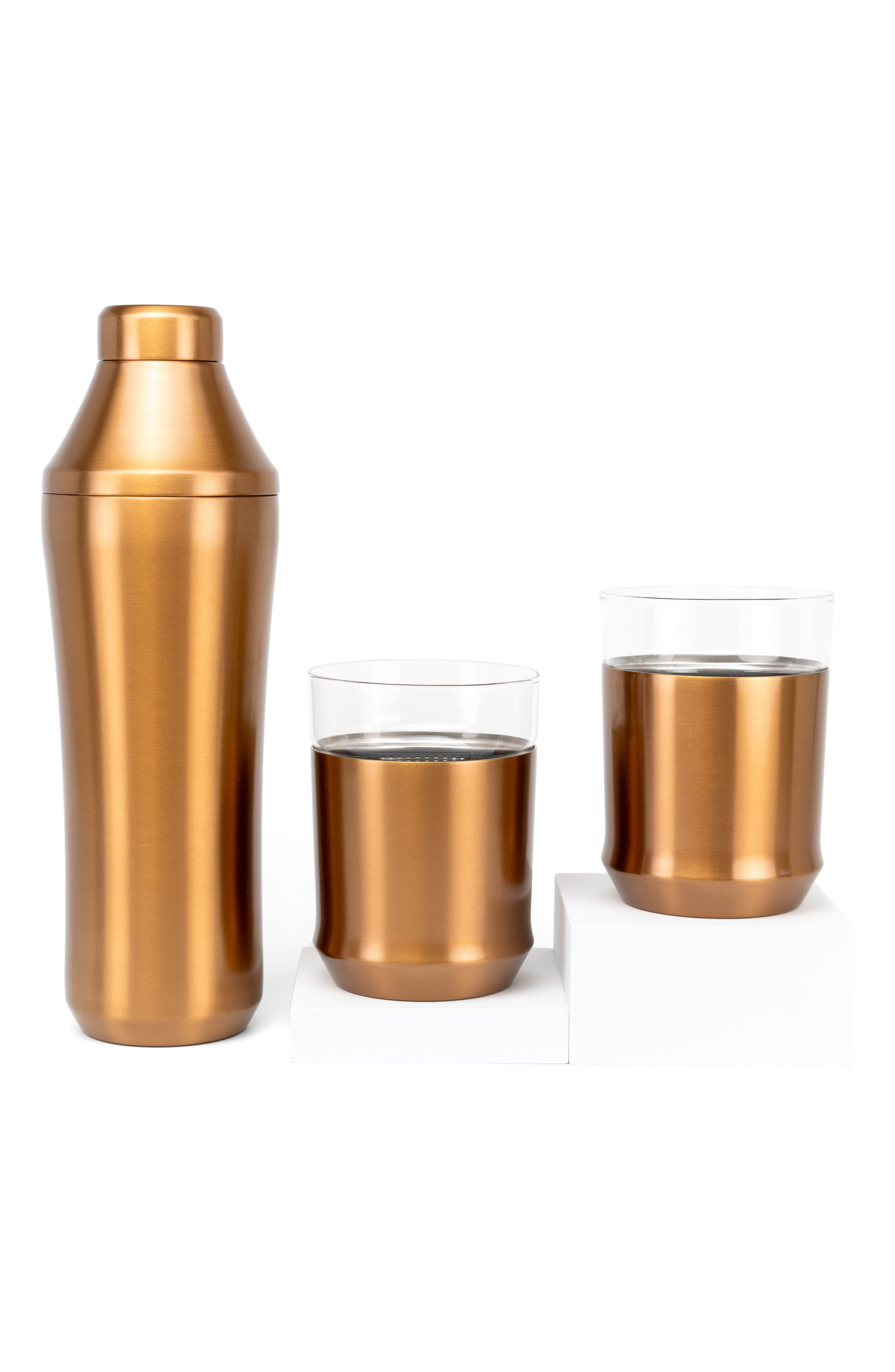 Elevated Craft Hybrid Cocktail Glass in Copper