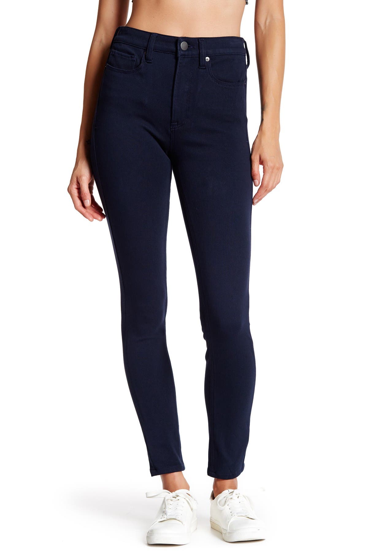 high waisted spanx jeans